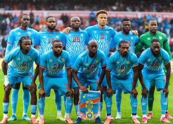 L'équipe nationale de la RD Congo. Source photo : page officielle de la FECOFA sur Facebook