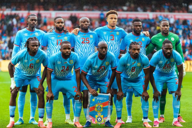 L'équipe nationale de la RD Congo. Source photo : page officielle de la FECOFA sur Facebook