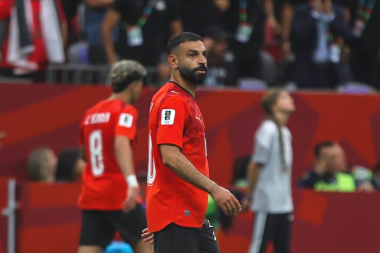 Mohamed Salah. Page officielle de l'équipe d'Egypte sur Facebook