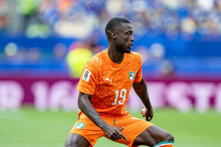 Nicolas Pépé. Source photo : page de l'Equipe Nationale de Football Côte d'Ivoire sur Facebook