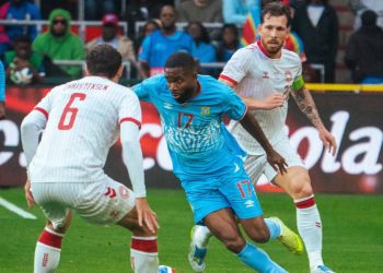 RDC-Danemark. Source photo : page officielle de la Fédération Congolaise de Football Association sur Facebook