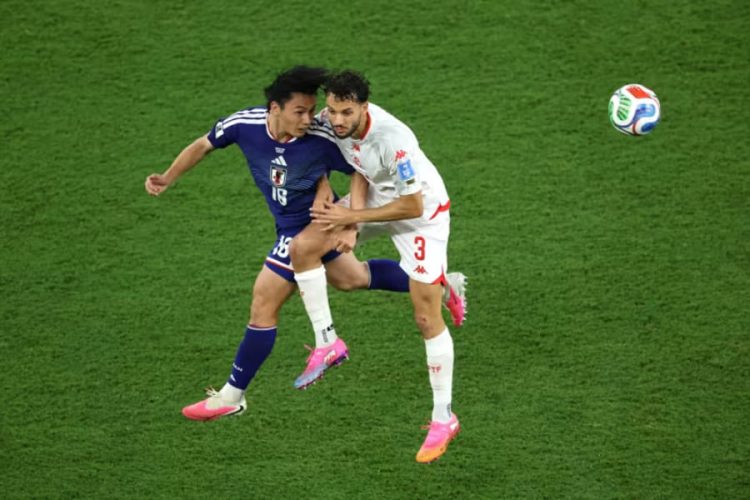 Tunisie vs Japon. Source photo : site officiel de la FIFA
