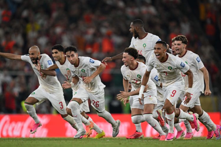 L'équipe du Maroc. Source photo : site officiel de la Fédération marocaine royale de football