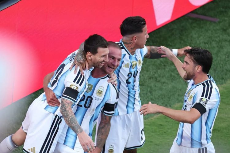 Les joueurs argentins