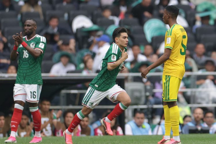 Match d'ouverture de la Coupe du Monde 2026 Mexique vs Afrique du Sud. Page officielle de l'équipe mexicaine sur Facebook