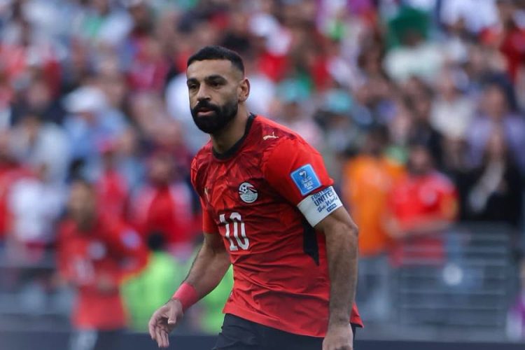 Mohamed Salah. Page officielle de Fédération égyptienne de football sur Facebook