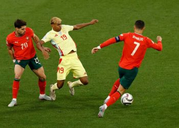 Portugal vs Espagne lors de la finale de la Ligue des Nations. Site officiel de l'UEFA