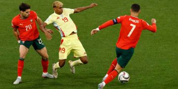 Portugal vs Espagne lors de la finale de la Ligue des Nations. Site officiel de l'UEFA