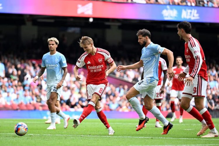 Arsenal vs Manchester City. Site officiel des Londoniens