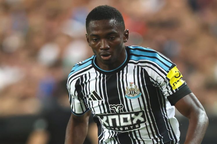 Bazoumana Touré. Site officiel de Newcastle United