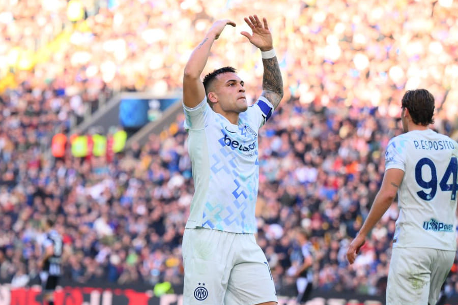 Lautaro Martinez. Site officiel de l'Inter Milan