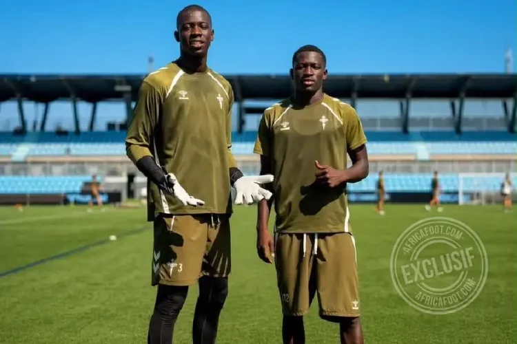 Mamadou Fadiga et Alioune Diop