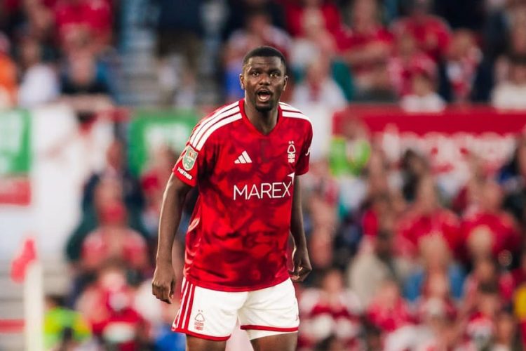 Ousmane Diomandé. Site officiel de Nottingham Forest
