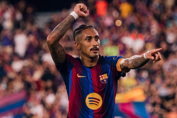 Raphinha. Site officiel du FC Barcelone