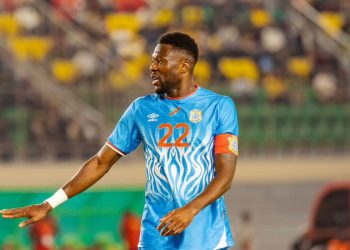 Chancel Mbemba. Page officielle de FECOFA sur Facebook
