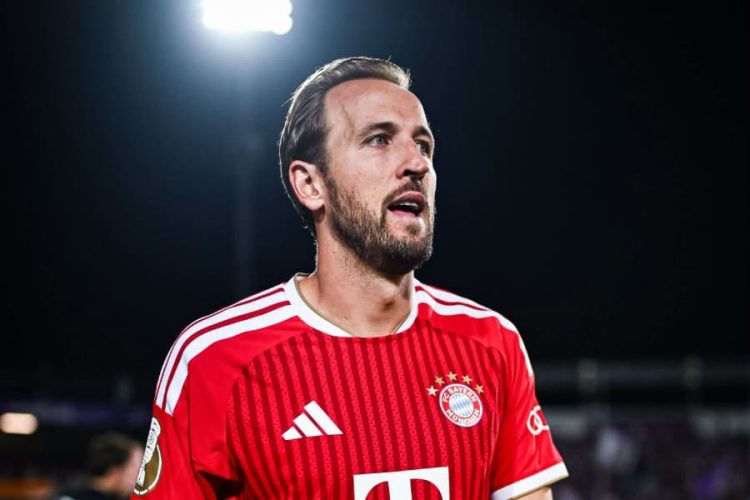 Harry Kane. Site officiel du Bayern Munich