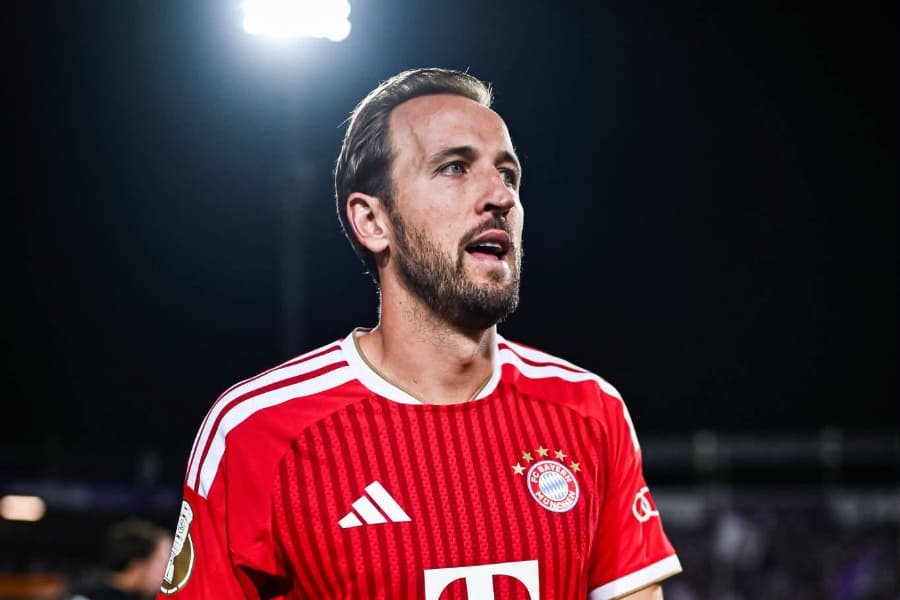 Harry Kane. Site officiel du Bayern Munich