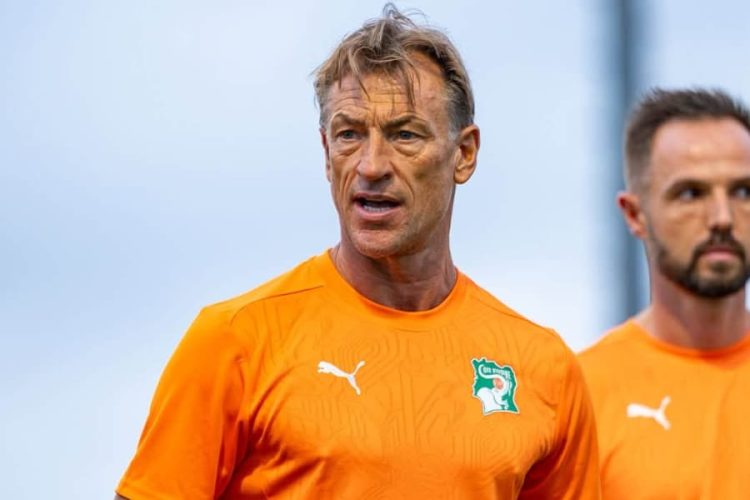 Hervé Renard. Page officielle de l'Equipe de Côte d'Ivoire sur Facebook