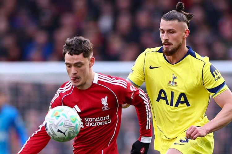 Liverpool vs Tottenham le 15 mars 2026. Site officiel des Spurs