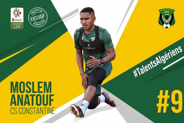 Moslem Anatouf, le prodige qui doit rattraper le temps perdu (FB CSC)