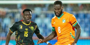 Côte d'Ivoire vs Cameroun à la CAN 2025. Page officielle de Fédération ivoirienne de football sur Facebook