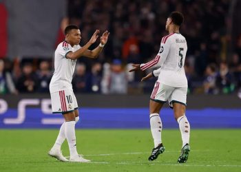 Kylian Mbappé et Jude Bellingham. Site officiel du Real Madrid