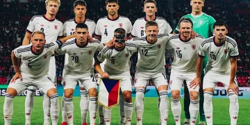 L'équipe de République tchèque de football