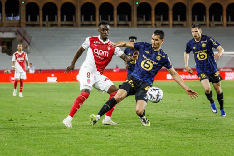 Monaco vs Lille le 10 mai 2026. Site officiel des Monégasques